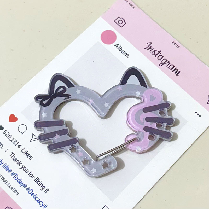 Acrylic Shaped Multifunctional Key Cartoon Shape Jewelry Accessories