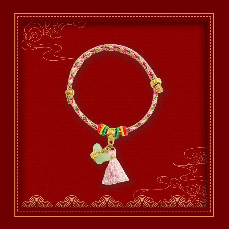 Children's Dragon Boat Festival Colorful Rope Chic Carrying Strap Batch Bracelet