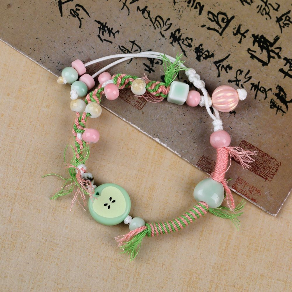 Style Literary Couple High-grade Fresh Cross Stall Bracelet