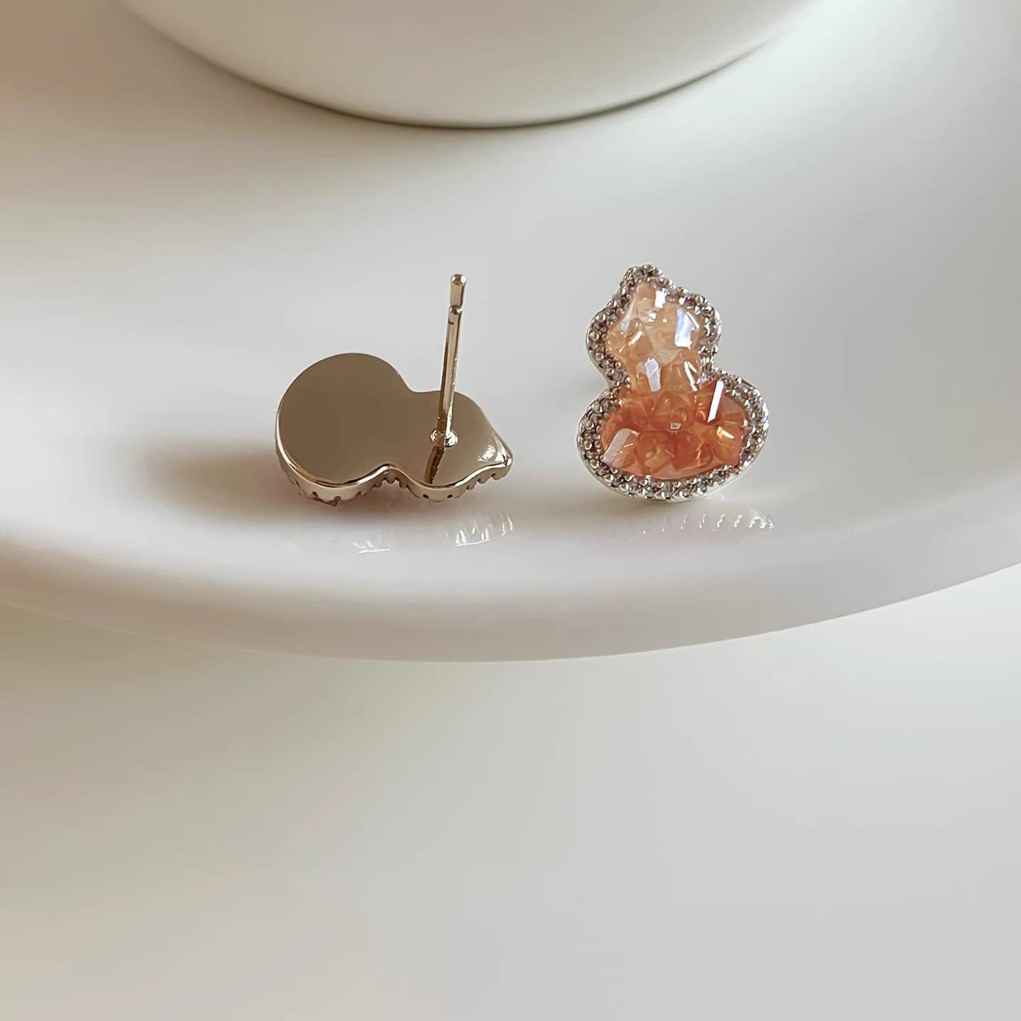 Women's Gourd Unique Temperament Entry Lux High-grade Earrings