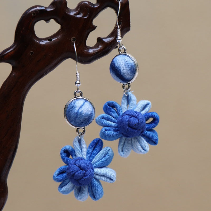 Yunnan National Style Travel Gift Dali Earrings