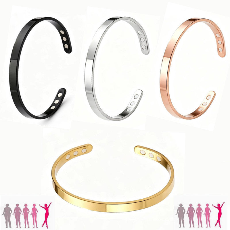 Stainless Steel Magnet Magnetic Opening Double Rings