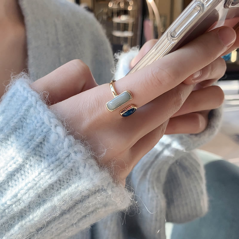 Female Niche High Sense Affordable Luxury Fashion Personalized Cold Rings