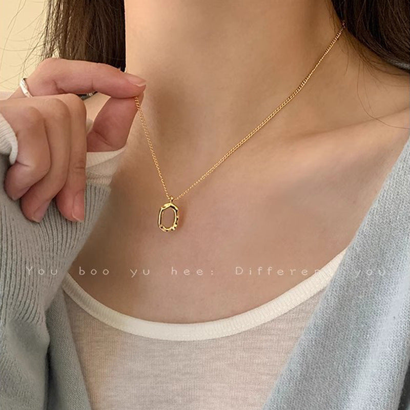 Irregular Female Affordable Luxury Fashion Sweater Chain Niche Necklaces