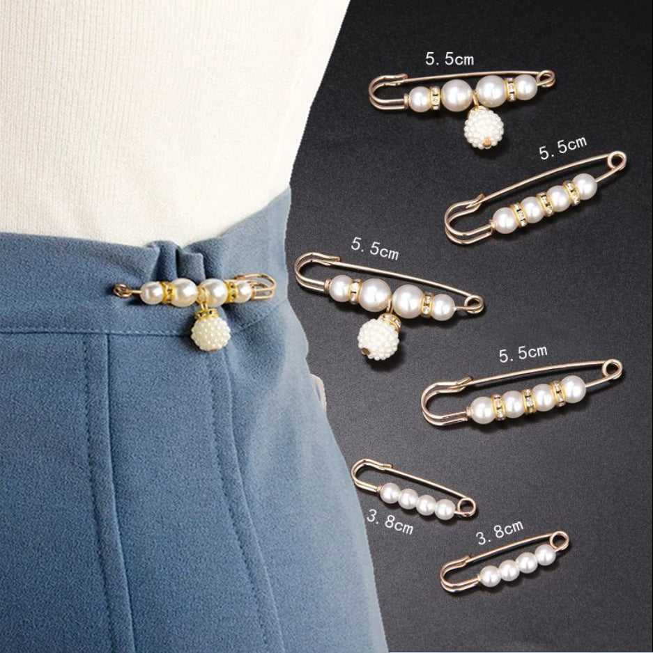 Fixed Clothes Clip Slimming Artifact Brooch Brooches