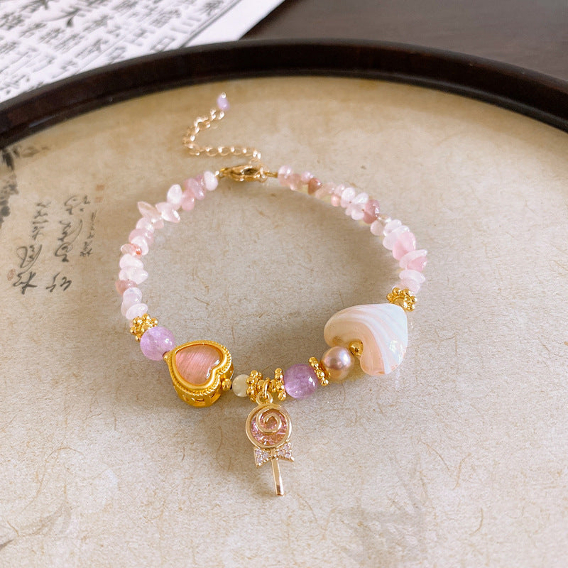 Women's Beaded Ethnic Style Light Luxury High Sense Bracelet