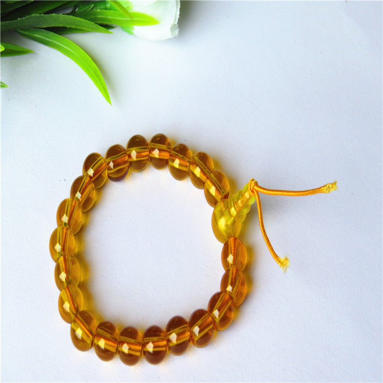 Transparent Pink White Jade Pliable Temperament Bracelets