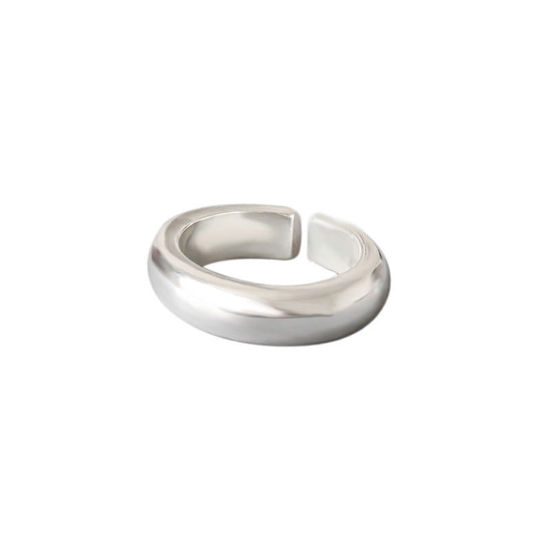 Korean Style Simple Glossy Fashion Temperamental Personalized Cold Rings