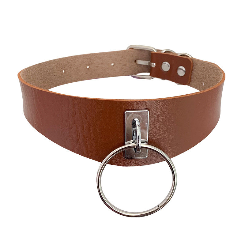 Personality Hip Hop Punk Trend Leather Rings