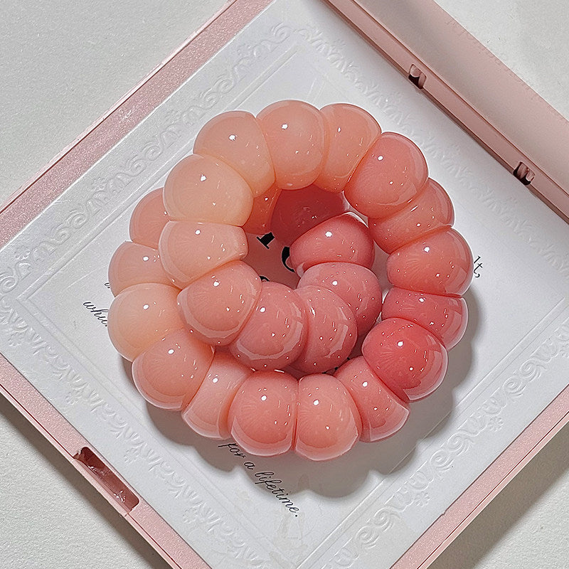 White Jade Bodhi Root Crafts Pork Intestine Bracelet