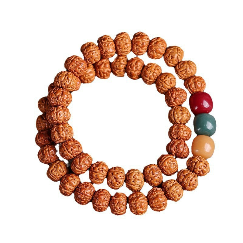 Bodhi Hand Toy Beads Man Pair Circle Crafts Bracelet