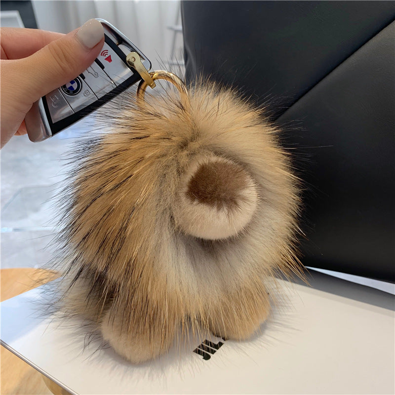Bag Cute Plush Doll Car Key Hanging Ornaments