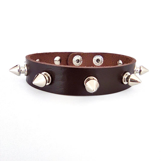 Rivet Dark Personality Fashion Leather Rock Bracelet