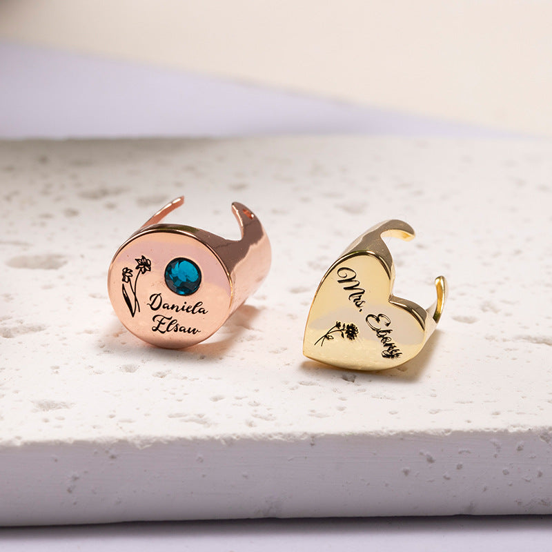 Gold Stethoscope Lettering Medical Utensils Decorative Jewelry Accessories