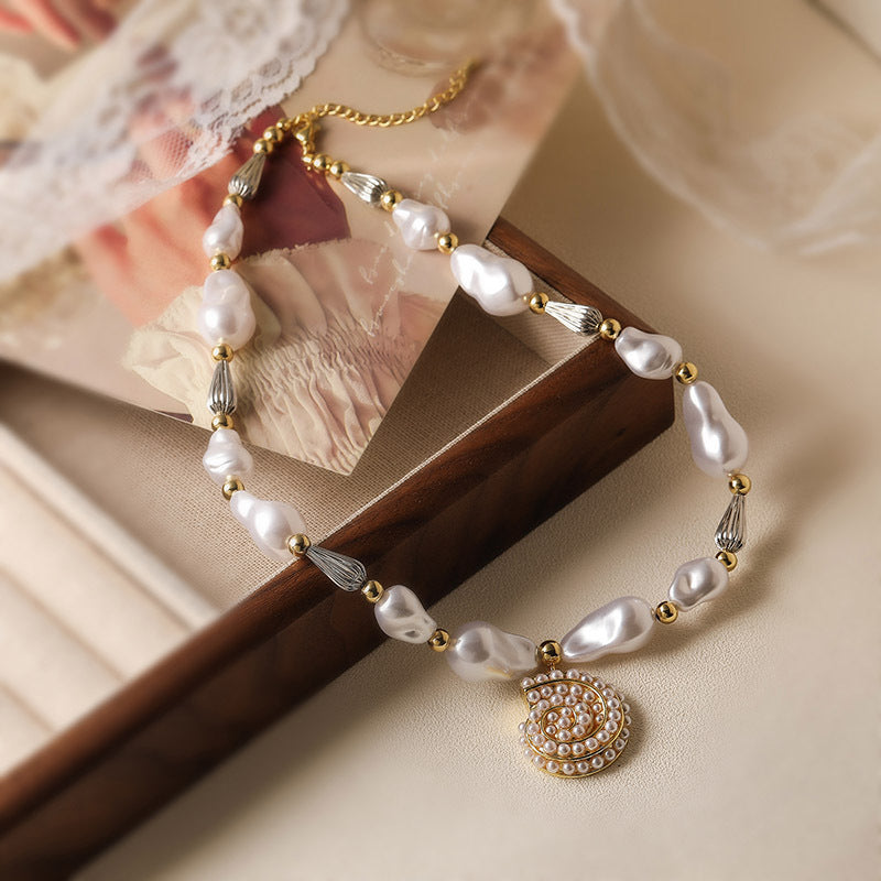 Five-pointed Star Drop-shaped Pearl Vintage Ocean Necklaces