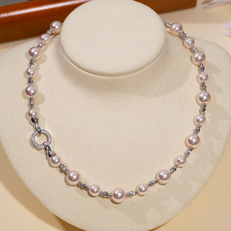 Women's French Style Pearl For Fashionable Temperamental Simple High-grade Retro Necklace