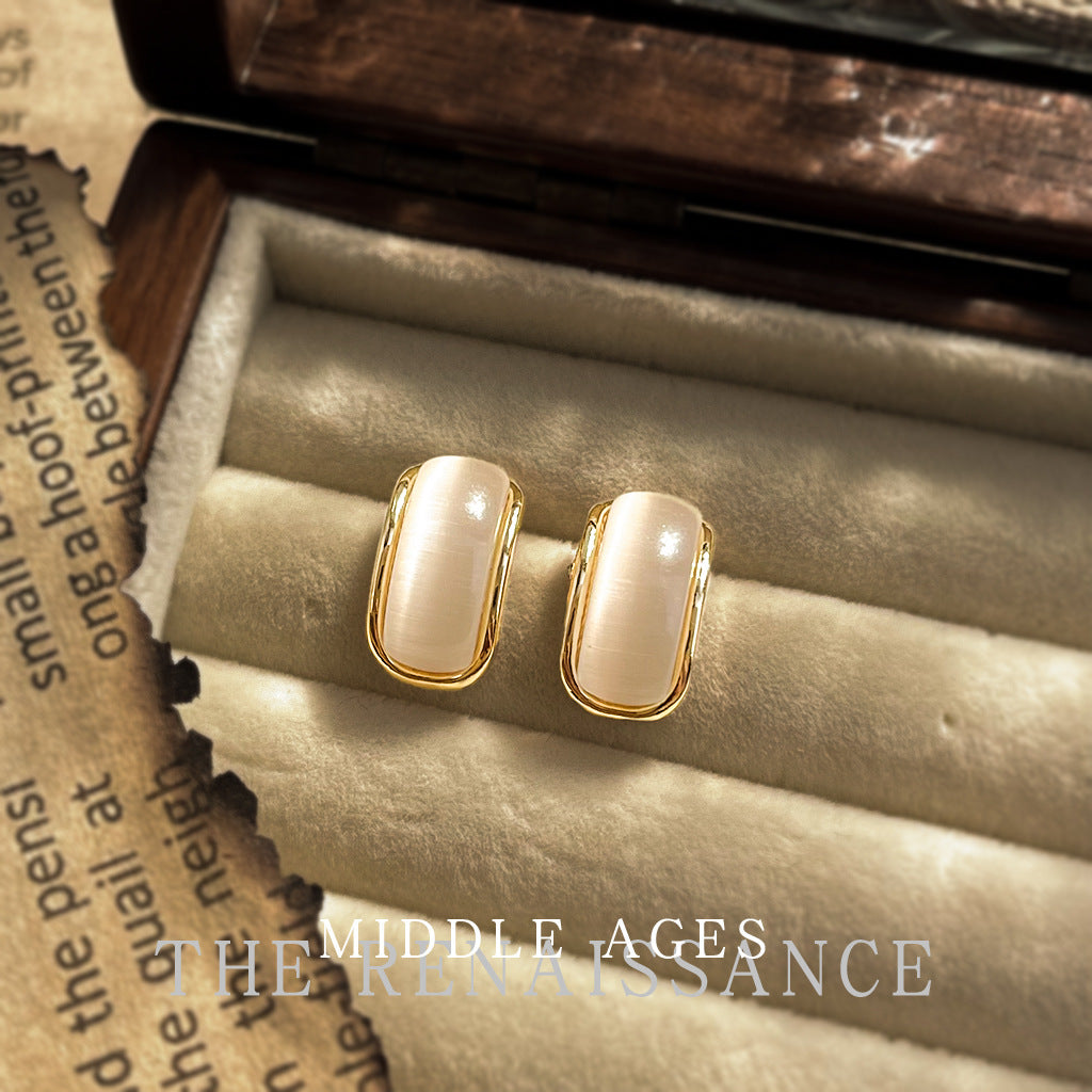 Women's Stone Ear Collection Temperament Commute Affordable Stud Earrings