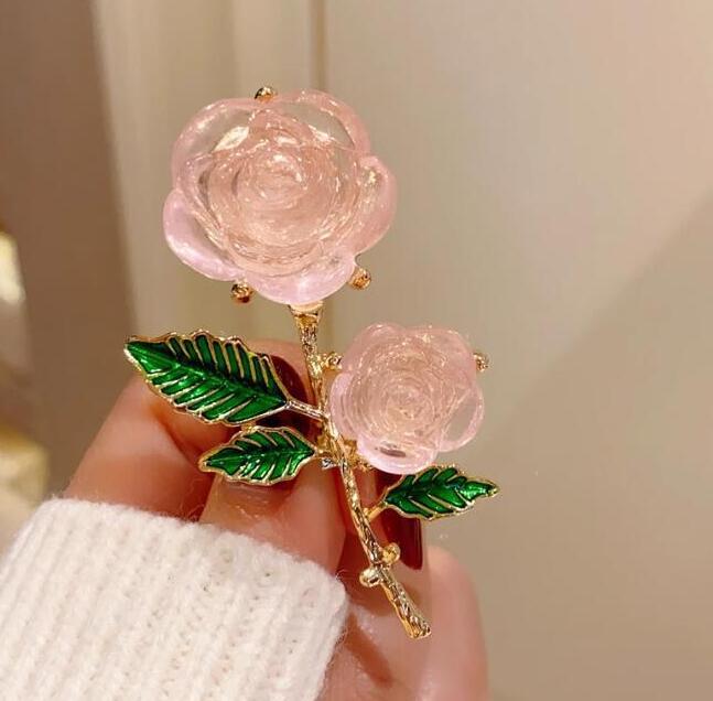 Temperament Safety Pin Add Beauty Value Light Brooches