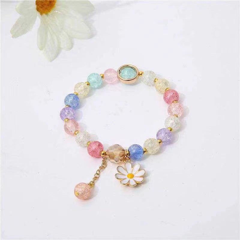 Flower Crystal Little Daisy Female Korean Jewelry Bracelets