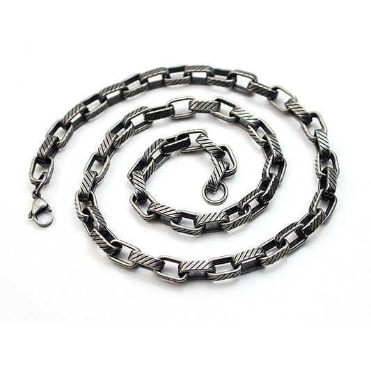 Men's Ornament Vintage Clavicle Chain Sweater Retro Accessories Necklaces