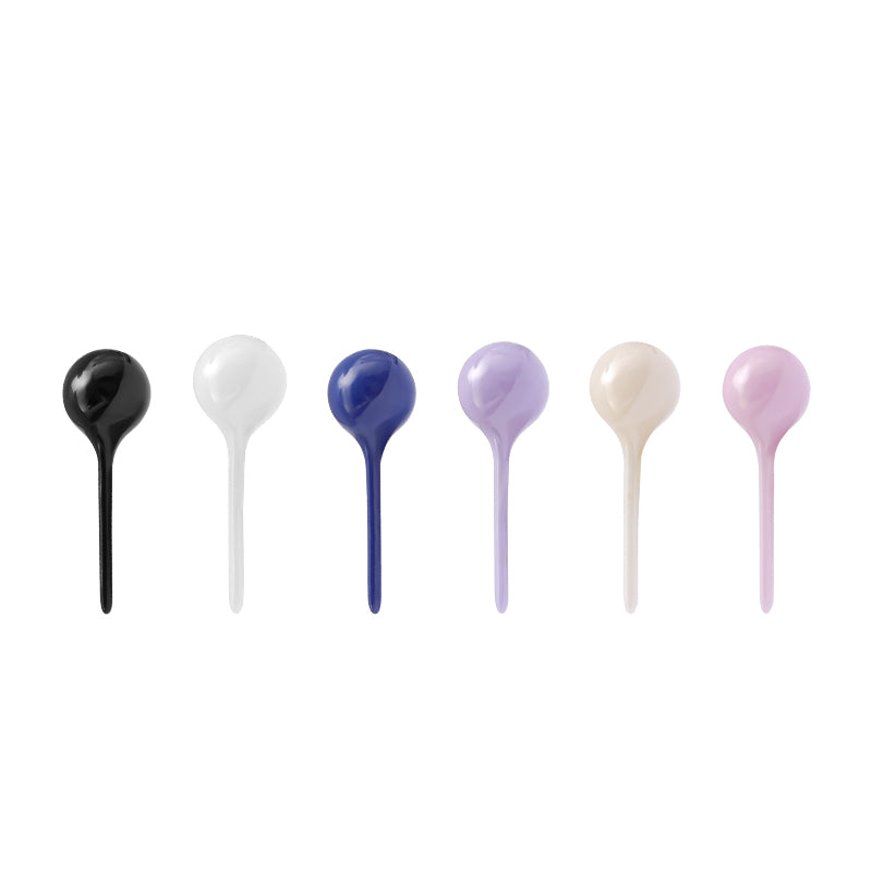Medical Biological Porcelain Ear Female Ceramic Bar Auricular Needle Sleeping Earrings