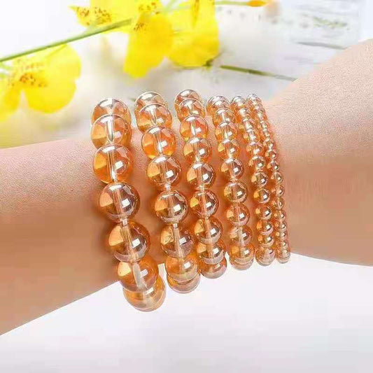 Scratch Micro Glass Bead Beads High-grade Bracelet