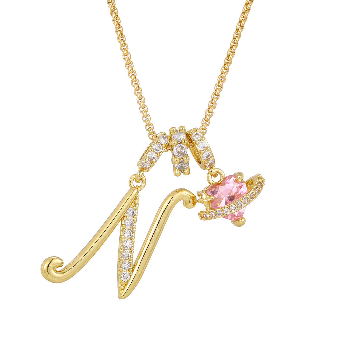 Dopamine English Letter Light Luxury Minority High Pendants
