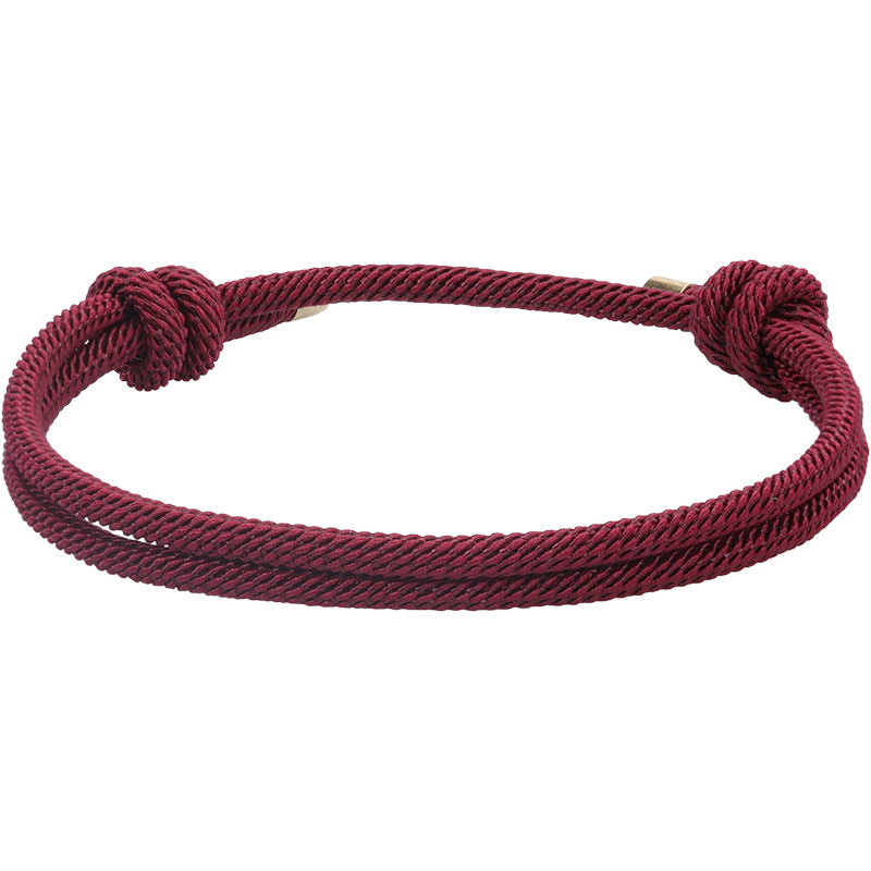 Simple Fresh Adjustable Couple Lucky Carrying Bracelets