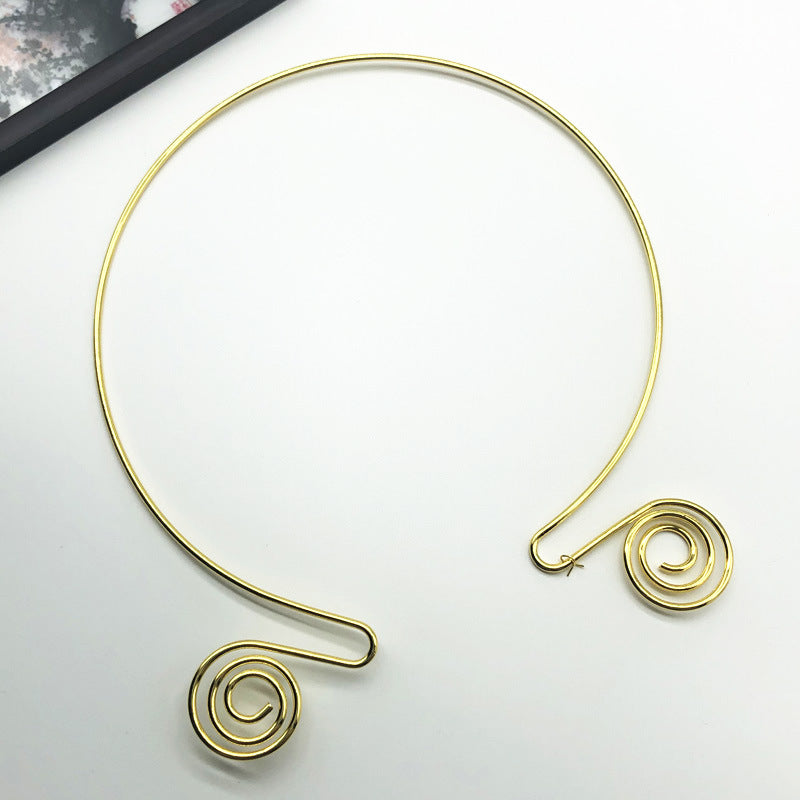 Style Dangling Bride Handmade Color Retaining Collar