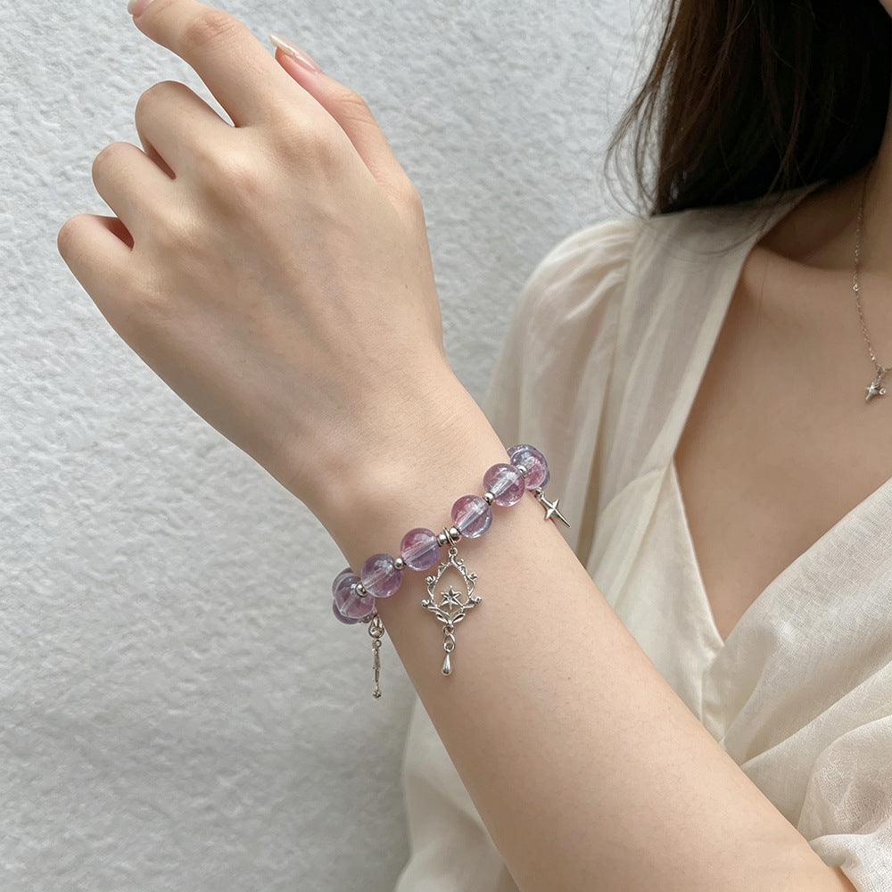 Summer Glaze Female Design Style High Sense Cultural Bracelets
