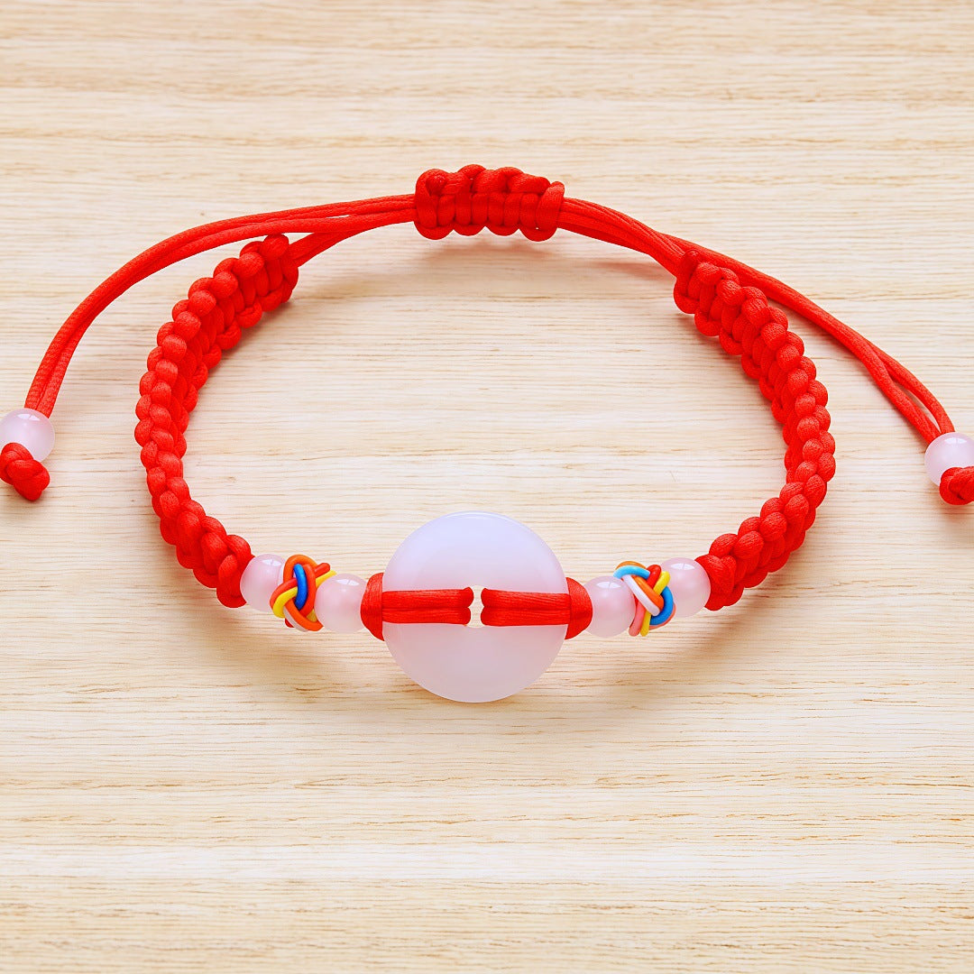 Pure Copper Five Emperor Coins Carrying Strap Coin Dragon Boat Bracelets