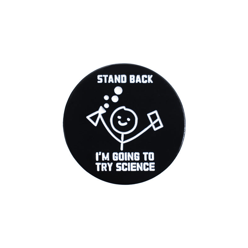 Series Combination Creative English Role Play Brooches