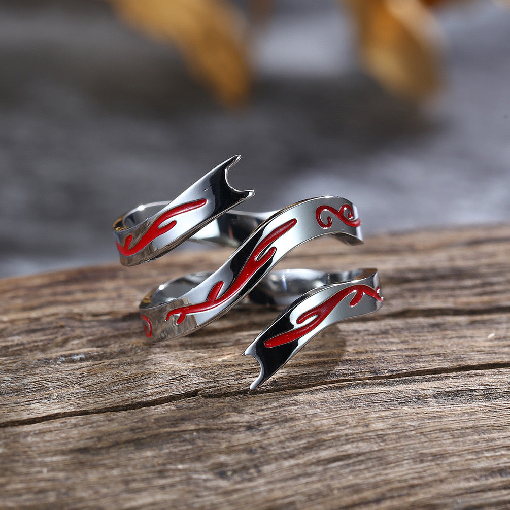 Three Princes Magic Weapon Adjustable Seal Ring