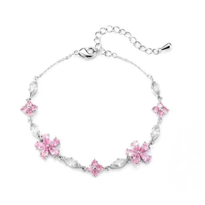 Peach Blossom Continuous Sweet Exquisite High-grade Bracelets