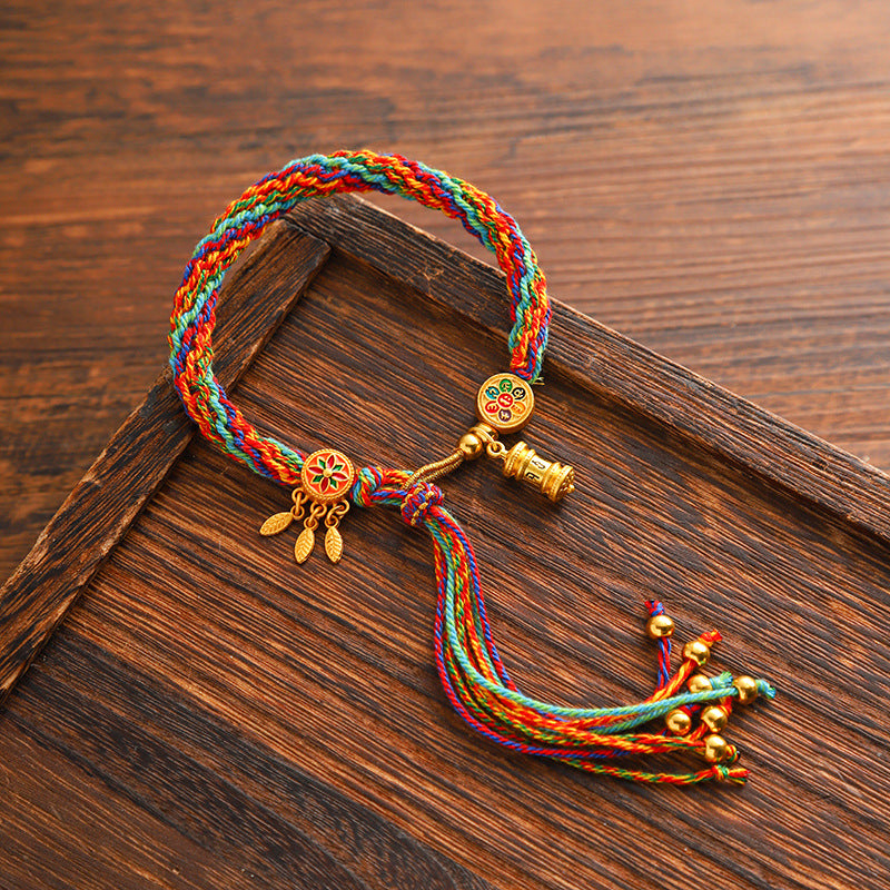 Children's Hundred Dragon Boat Festival Colorful Braided Rope Batches Of Goods Bracelets
