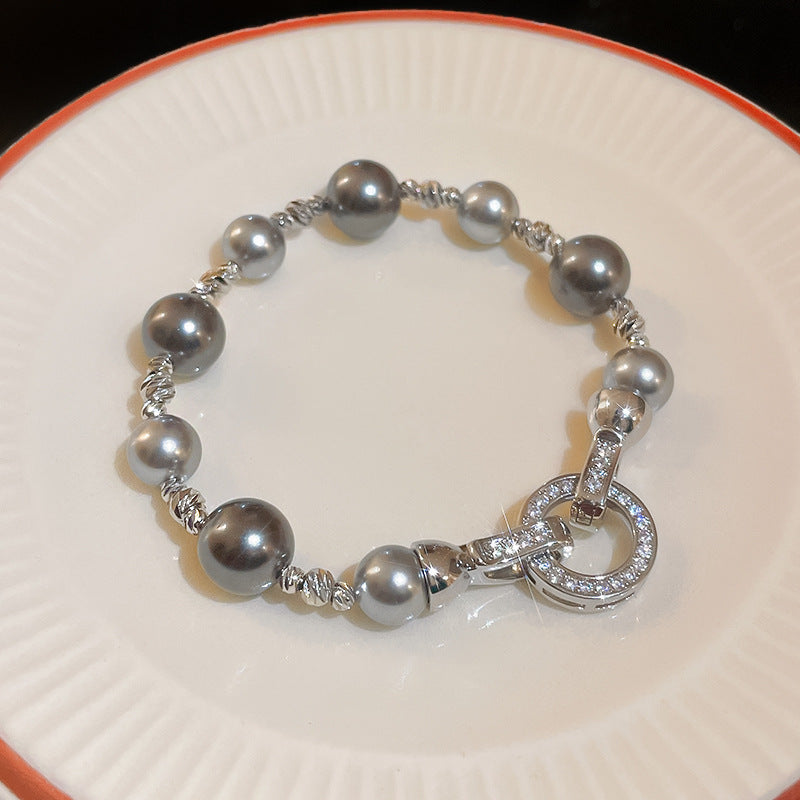 Zircon Fashionable Minimalist Wristband With Touch Of Affordable Bracelet