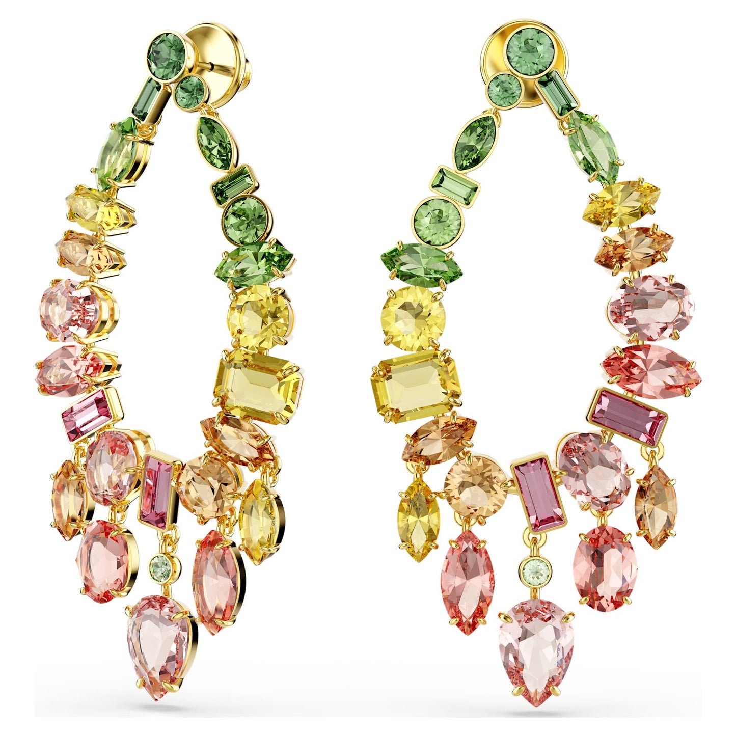 Fashion Austrian Crystal Flower Dopamine Exquisite Jewelry Set