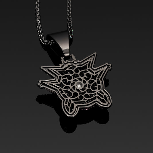 Full Diamond Exaggerated Personalized Cartoon Sweater Necklaces