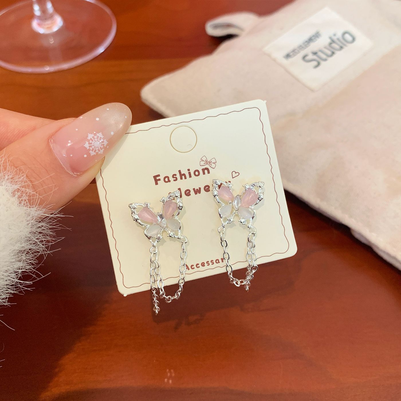 Women's Needle Light Luxury Minority High Sense Korean Style Temperament Rings