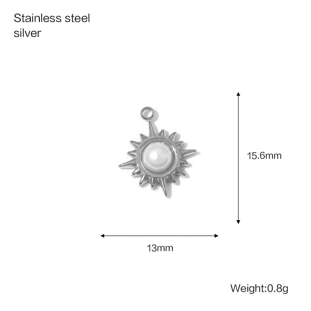 Versatile Women's Stainless Steel Gold-plated Bow Jewelry Accessories