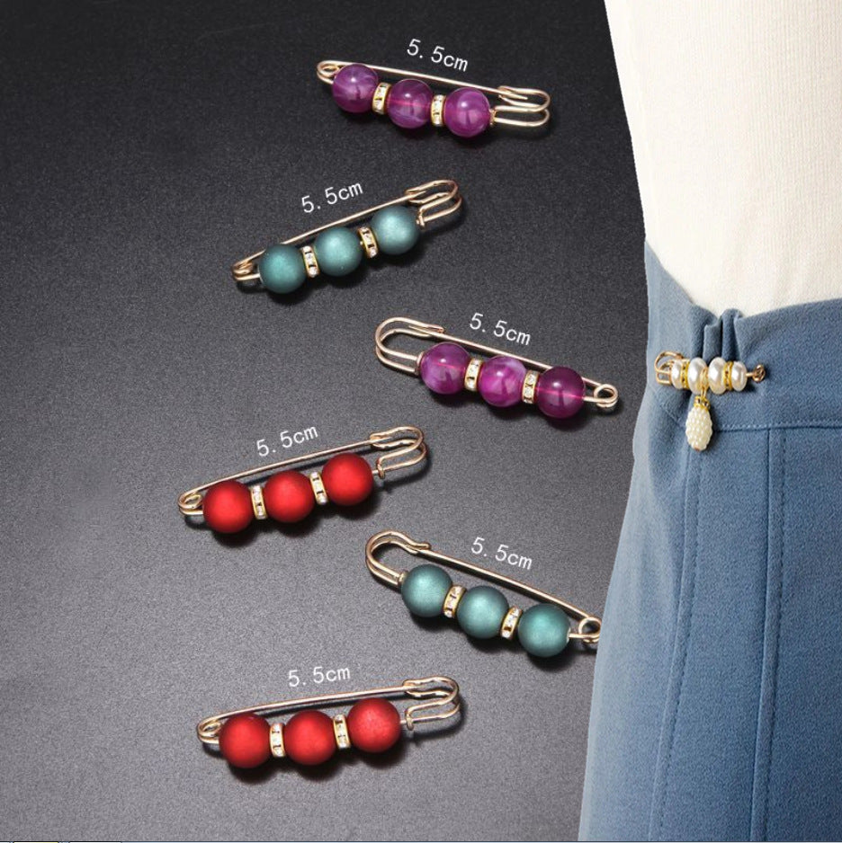 Fixed Clothes Clip Slimming Artifact Brooch Brooches