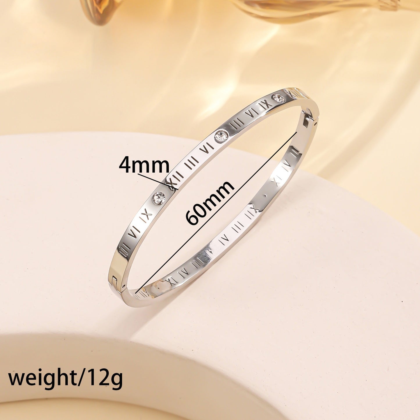 Titanium Steel Stainless Real Gold Furnace Bracelets