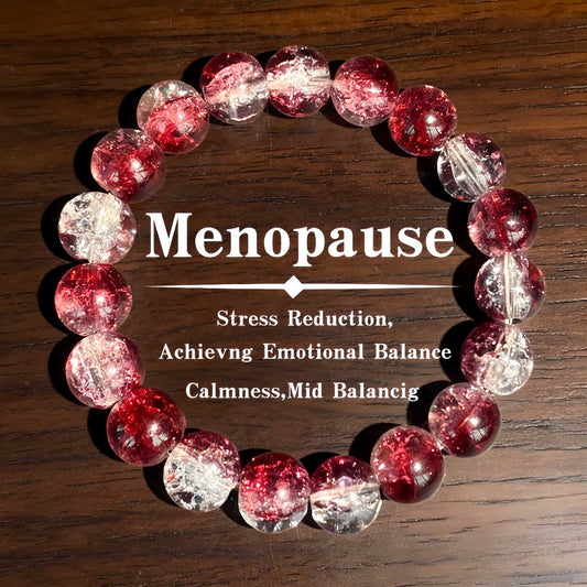 Gradient Burst Flower Release Soothing Mood Bracelet