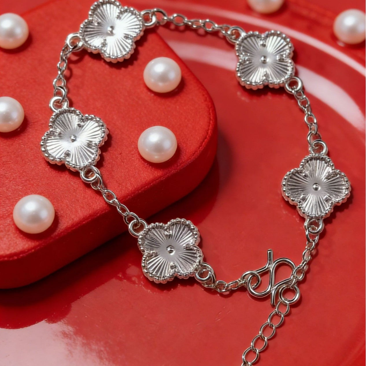 Hollow Mush Ice Gourd Petty Five Fu Lu Gift Bracelet