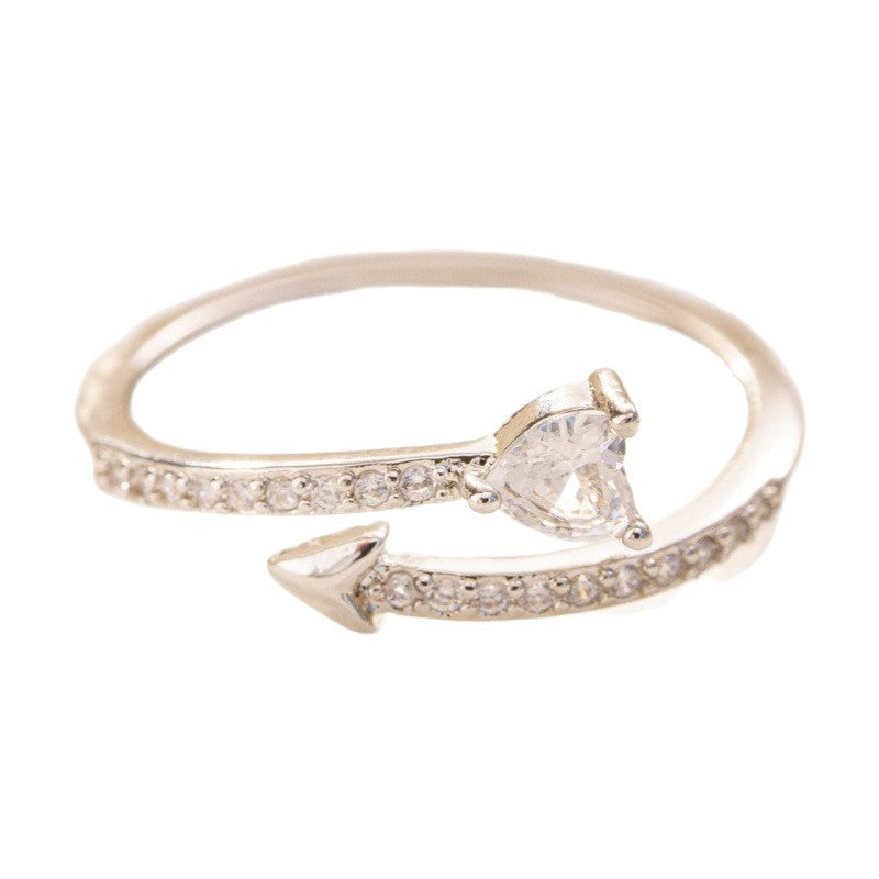 Heart-piercing Couple Special Interest Light Luxury Advanced Ring