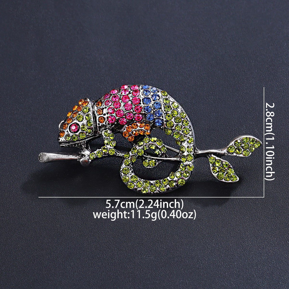 Women's & Men's Elegant Brooch Alloy Rhinestone Niche Design Business Corsage Brooches