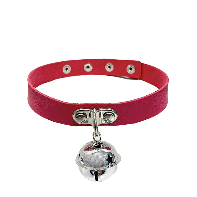 Women's Punk Bell Choker Rock Nightclub Clavicle Chain Neck Collar