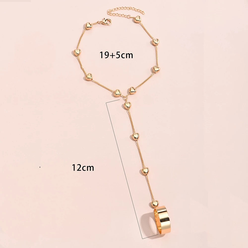 Durable Finger Chain Fashion Love Ladies Bracelets