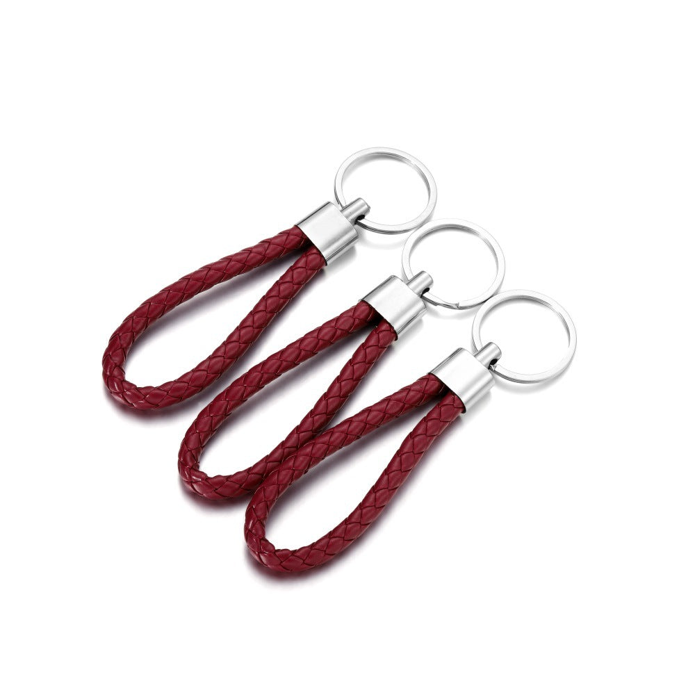 Color Creative Weaving Leather Rope Car Jewelry Accessories