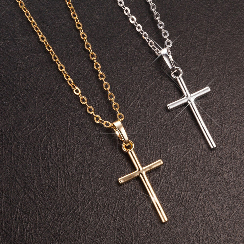 Hip Hop Cross Zircon Simple Fashion Necklaces